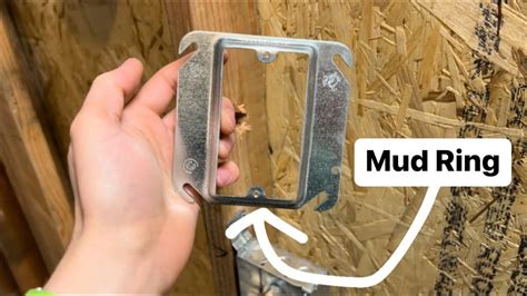 1900 electrical box with mud installation instructions|mud rings electrical.